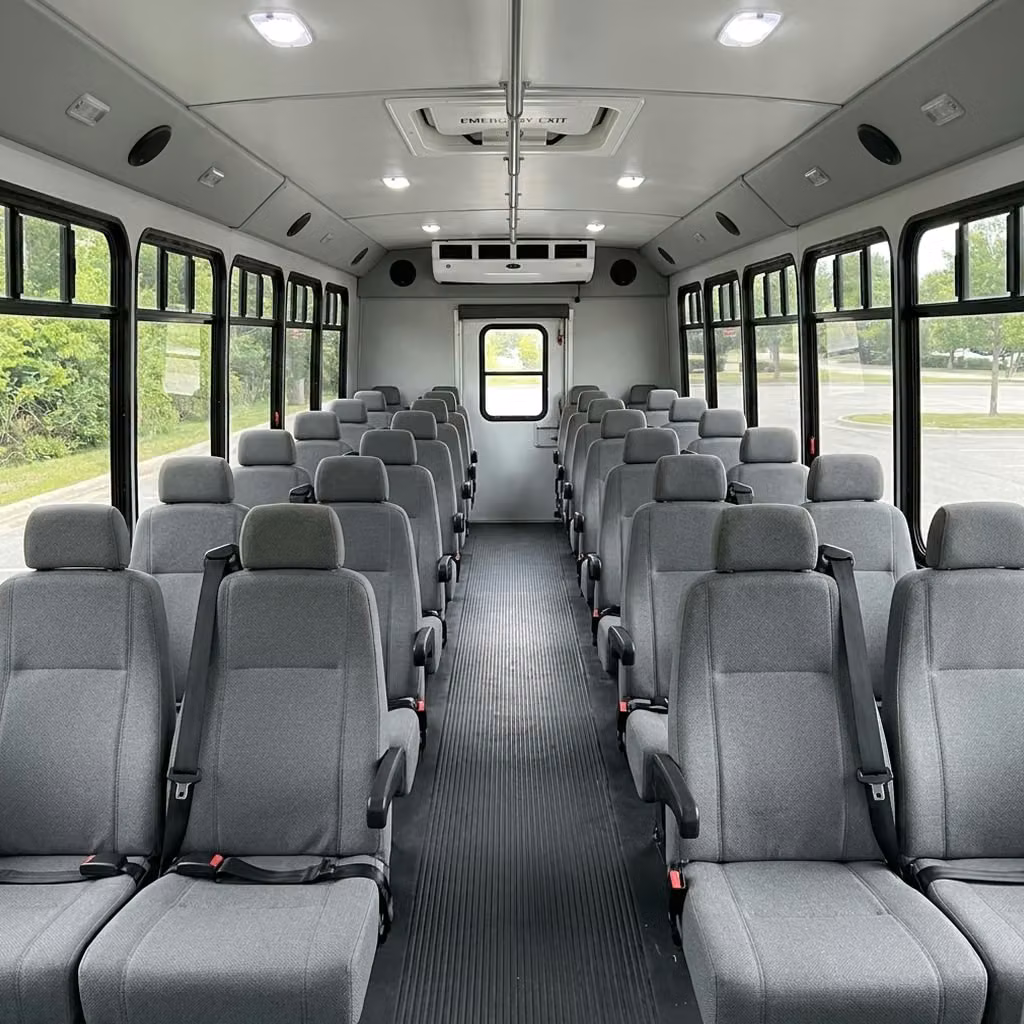 naugatuck 30 passenger minibus seating
