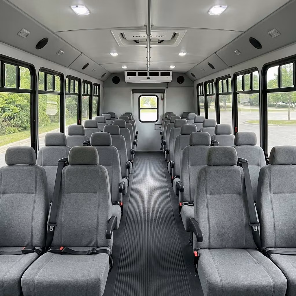 naugatuck 35 passenger minibus seating