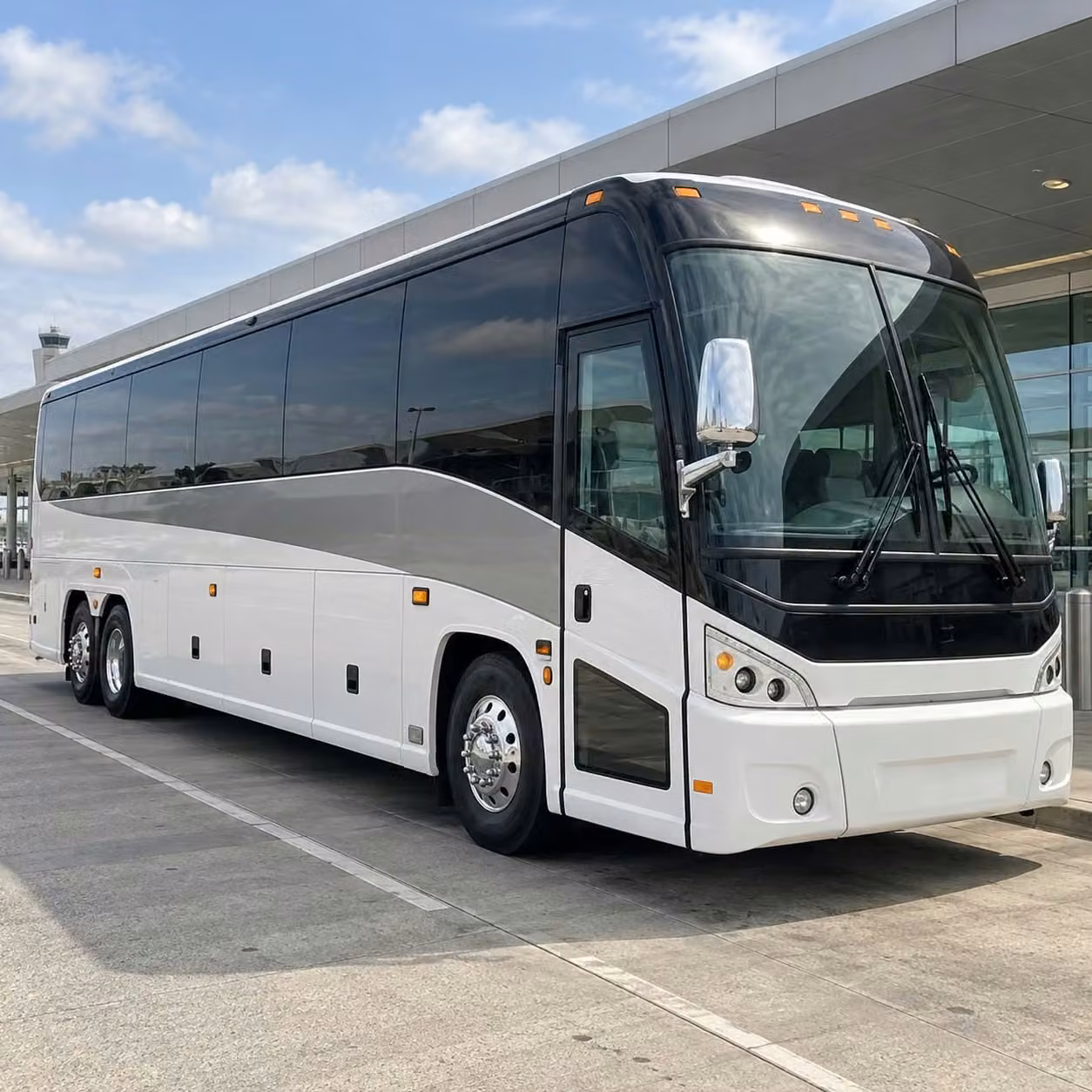 naugatuck 56 passenger charter bus rental