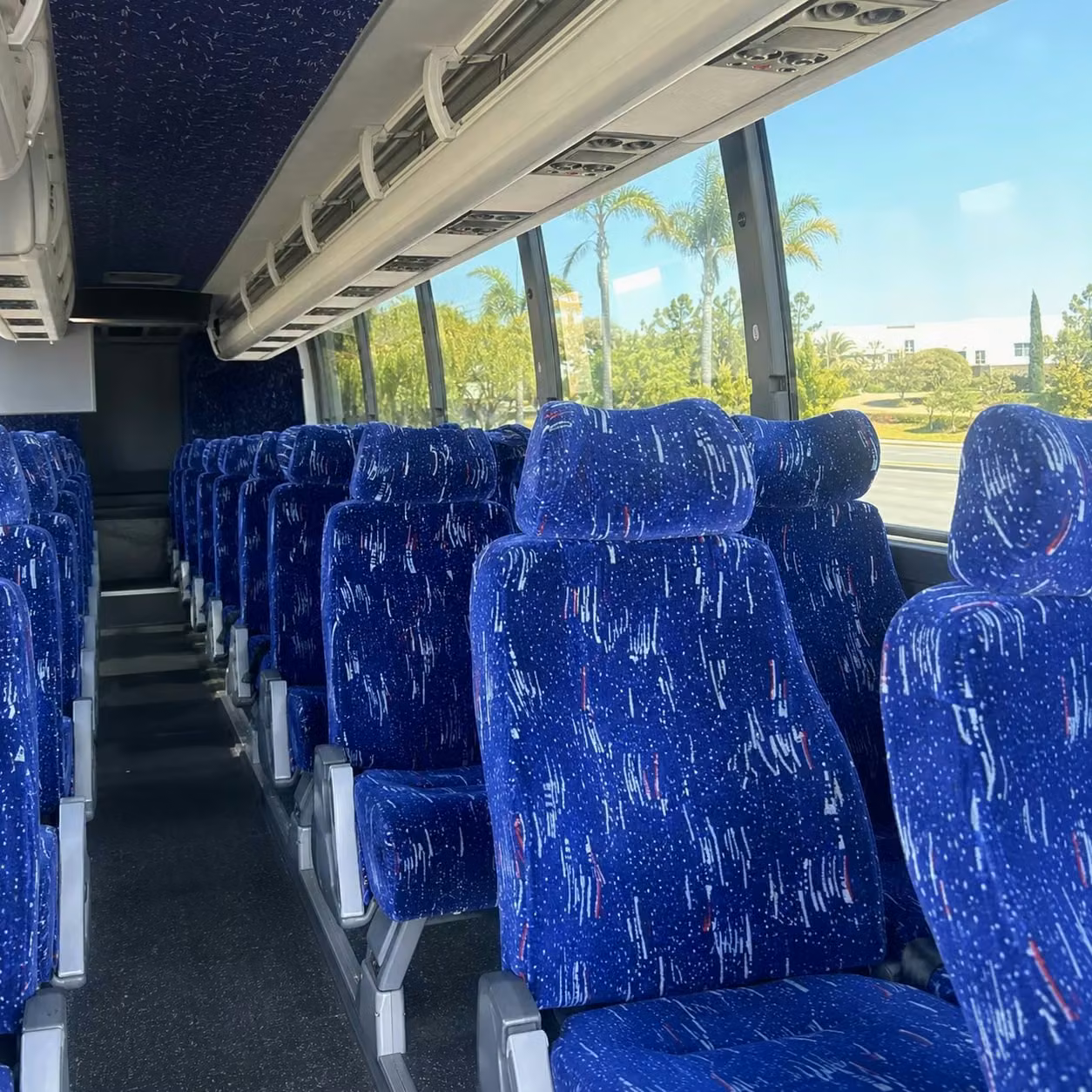 naugatuck charter bus interior 2