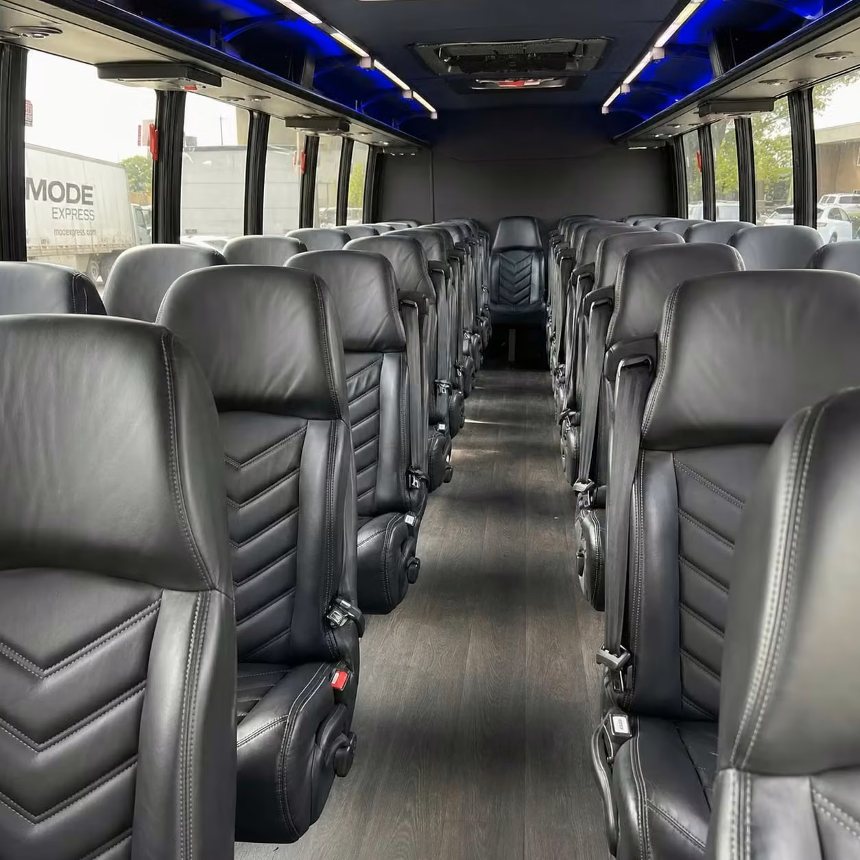 naugatuck minibus interior 1