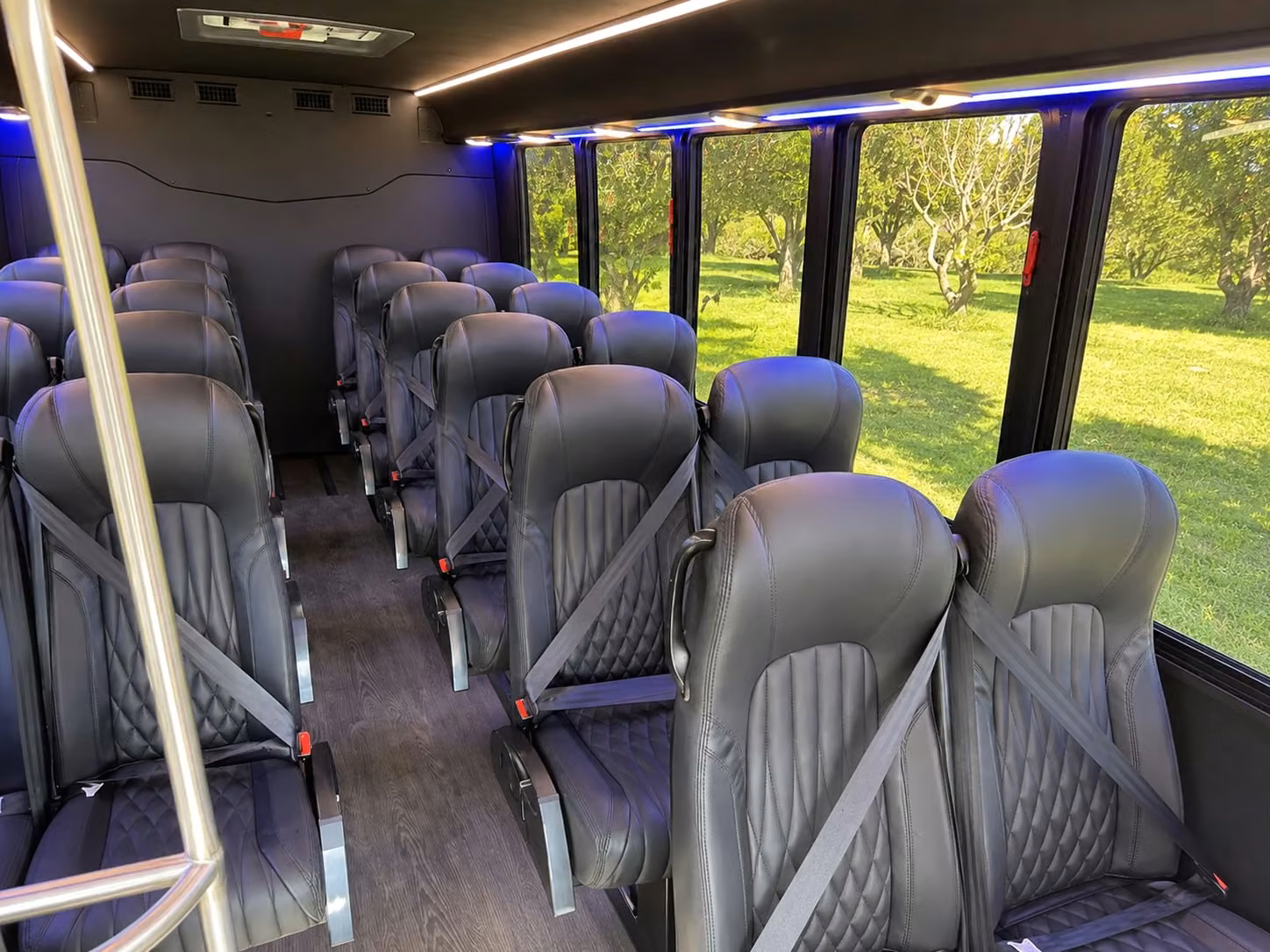 naugatuck minibus interior 3