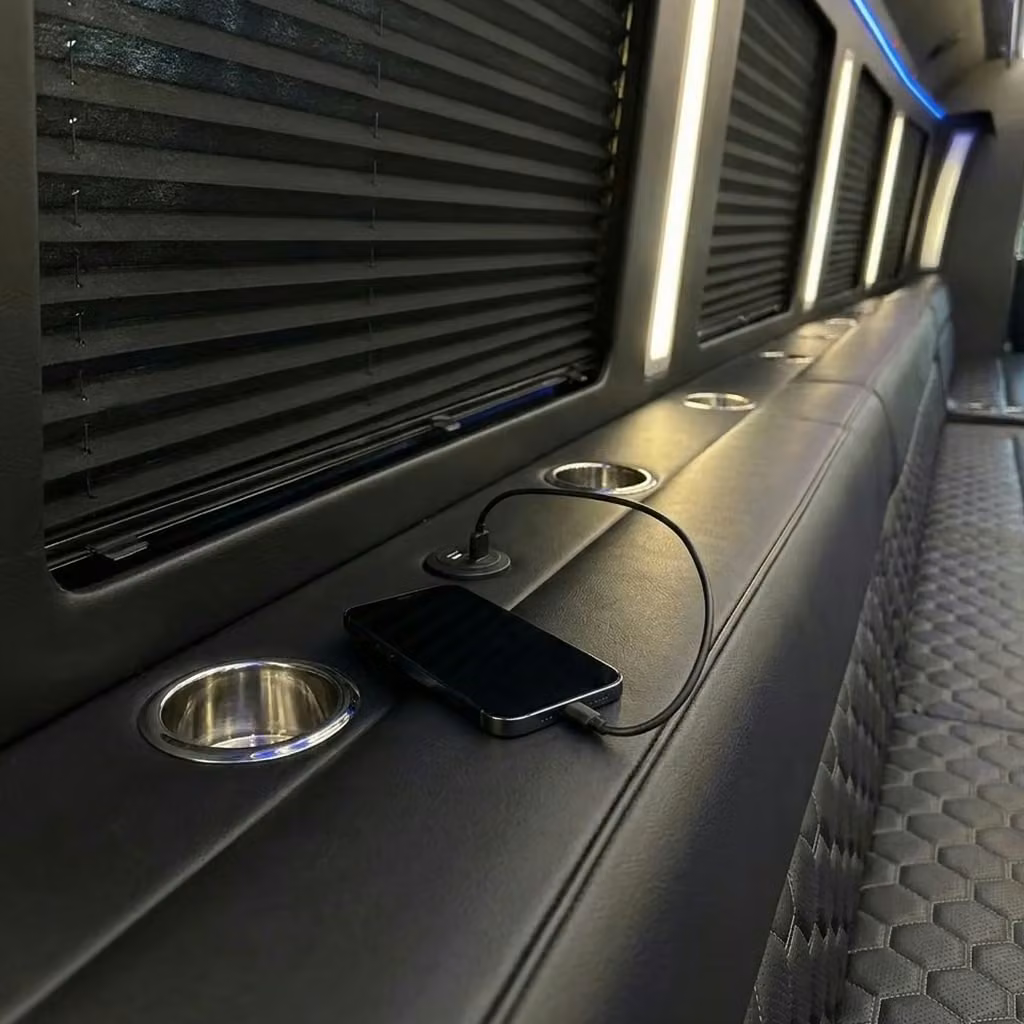 naugatuck party bus usb charging