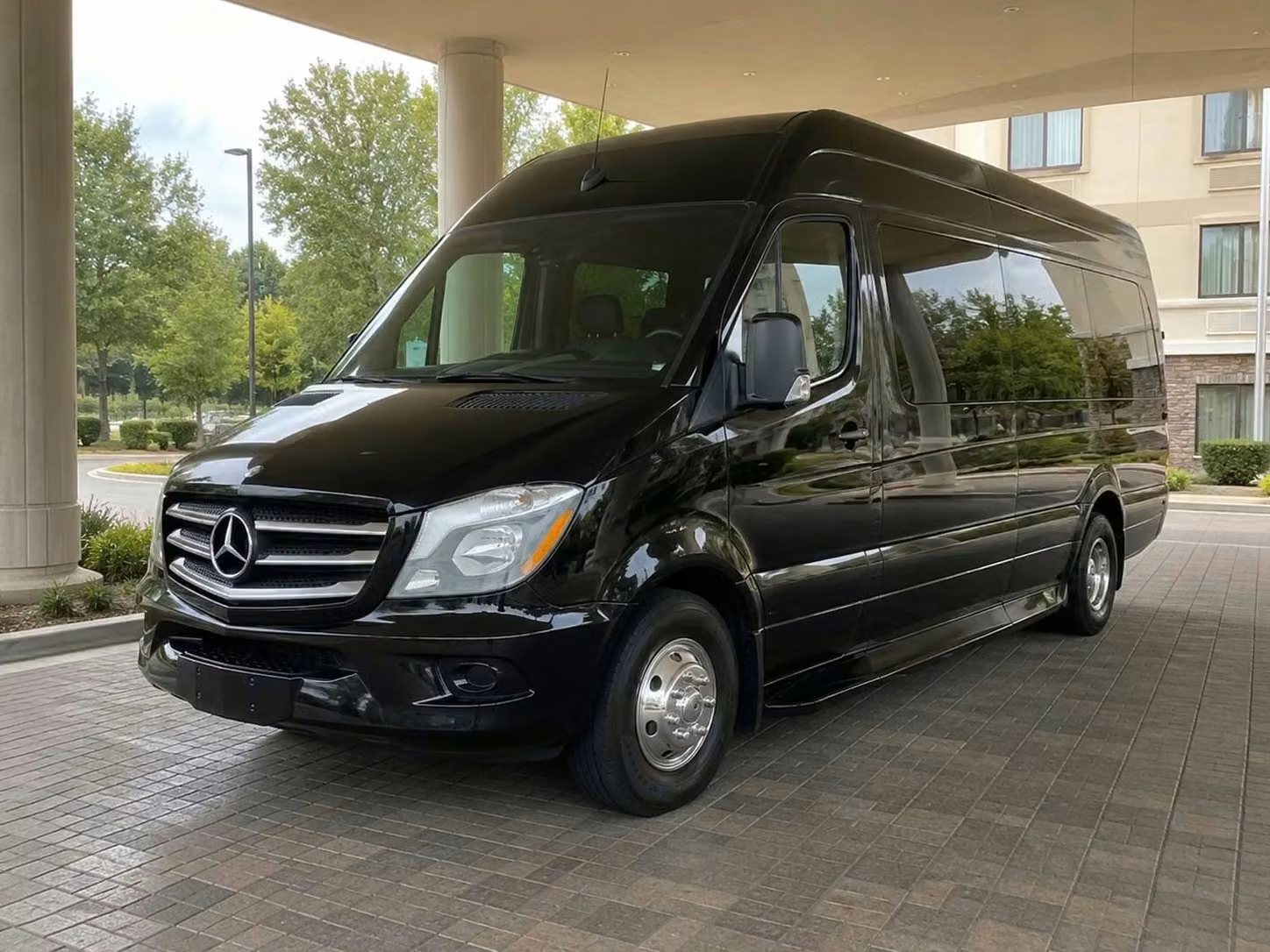 naugatuck sprinter van rental with driver tinted windows