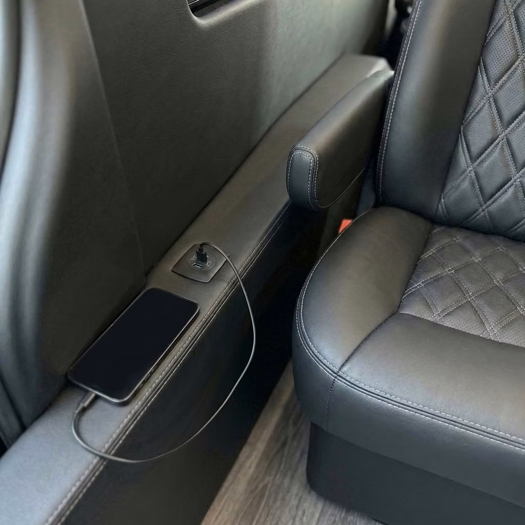 naugatuck sprinter van rental with driver usb charging