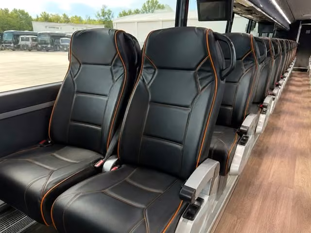 naugatuck charter bus interior