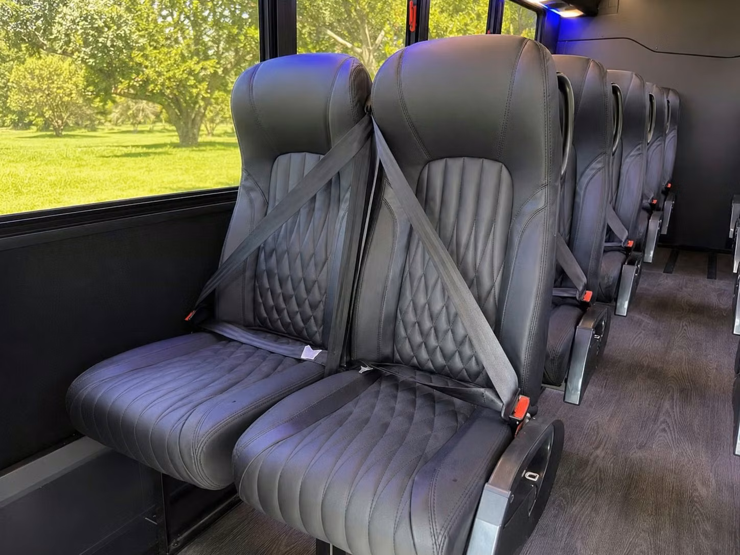 20 passenger minibus inside